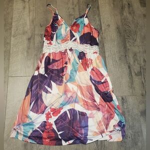Palm leaf sun dress